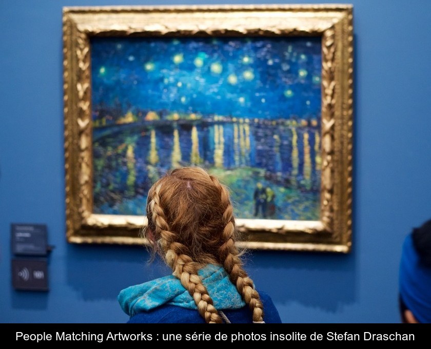 People Matching Artworks : une série de photos insolite de Stefan Draschan People Matching Artworks : une série de photos insolite de Stefan Draschan