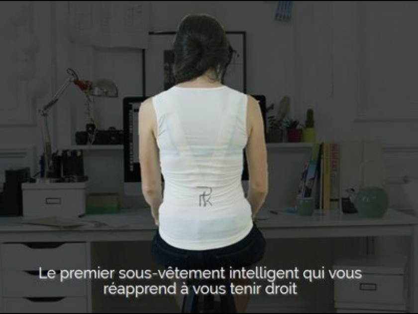 Percko invente des sous-vêtements contre le mal de dos Percko invente des sous-vêtements contre le mal de dos