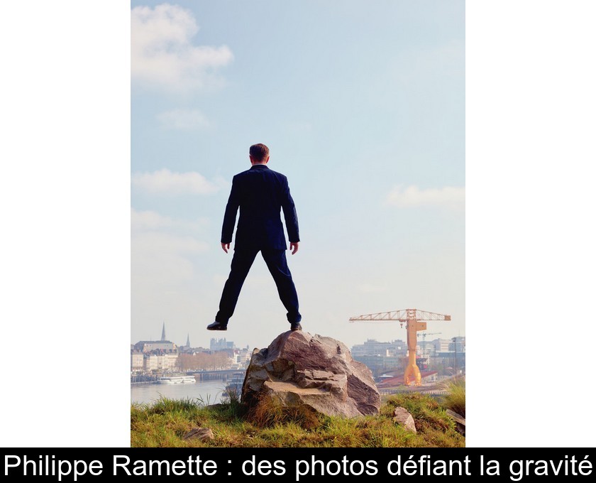 Philippe Ramette : des photos défiant la gravité Philippe Ramette : des photos défiant la gravité
