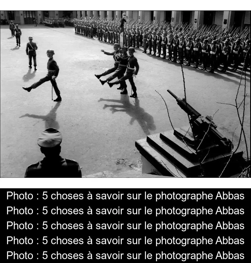 Photo : 5 choses à savoir sur le photographe Abbas