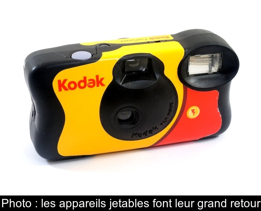 Photo : les appareils jetables font leur grand retour Photo : les appareils jetables font leur grand retour