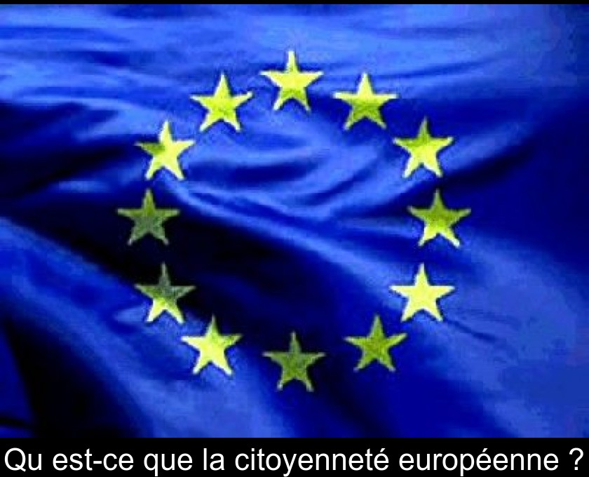 Qu'est-ce que la citoyenneté européenne ? Qu'est-ce que la citoyenneté européenne ?