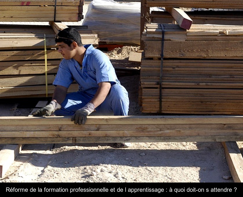 Réforme de la formation professionnelle et de l'apprentissage : à quoi doit-on s'attendre ?