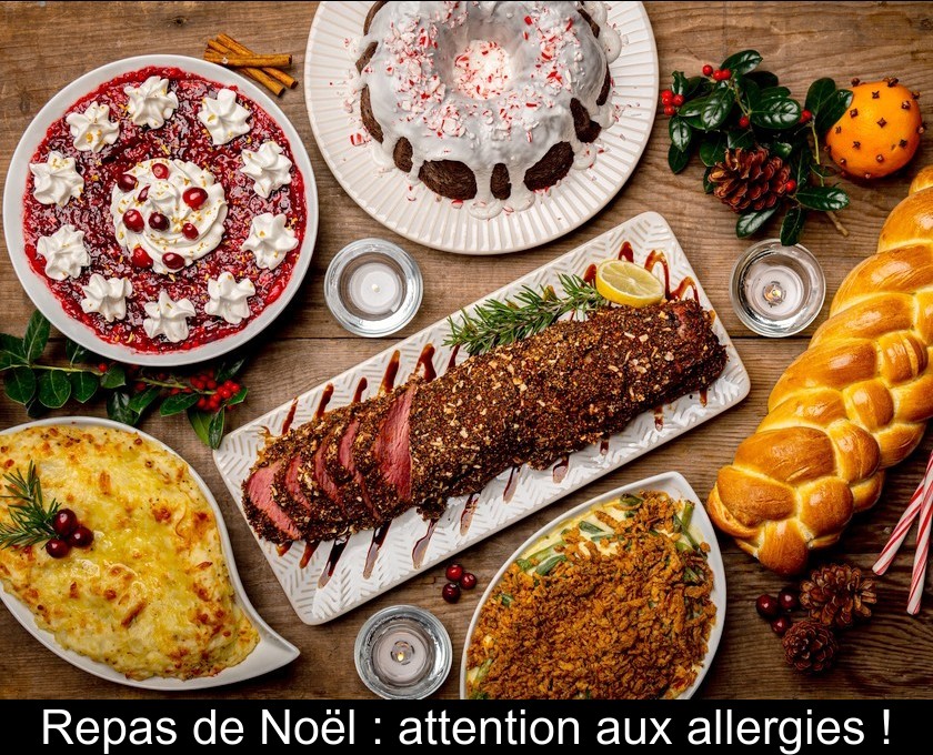 Repas de Noël : attention aux allergies ! Repas de Noël : attention aux allergies !