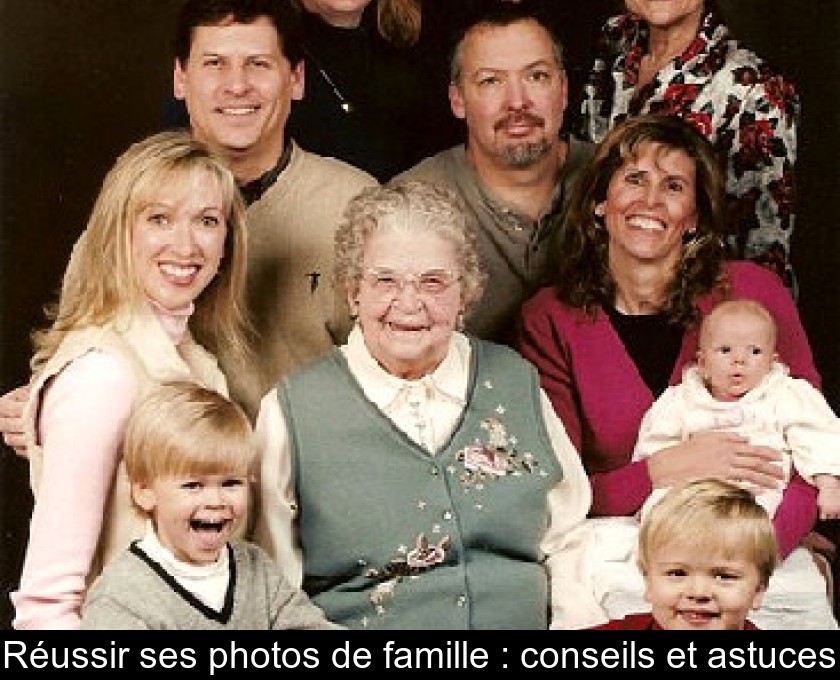 Réussir ses photos de famille : conseils et astuces Réussir ses photos de famille : conseils et astuces