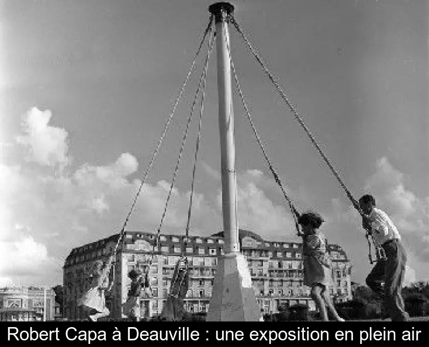 Robert Capa à Deauville : une exposition en plein air