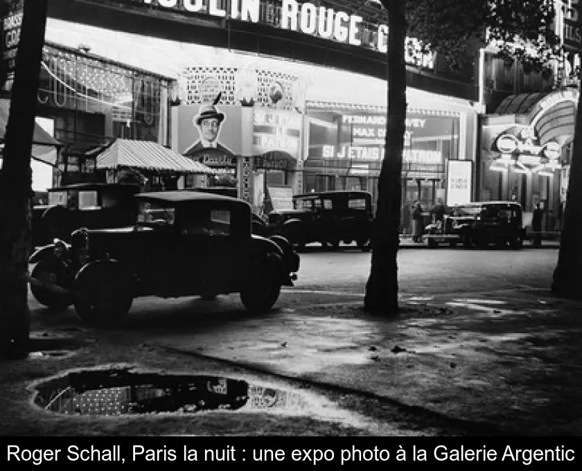Roger Schall, Paris la nuit : une expo photo à la Galerie Argentic
