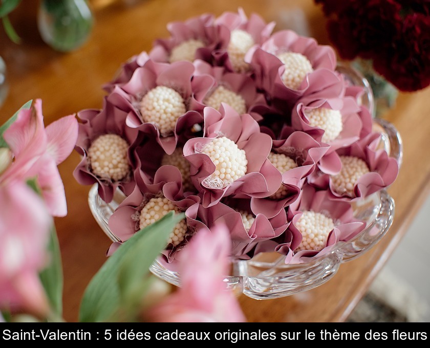 Saint-Valentin : 5 idées cadeaux originales sur le thème des fleurs