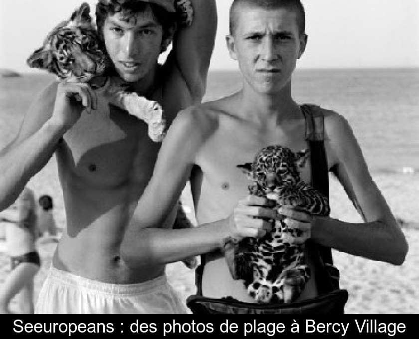 Seeuropeans : des photos de plage à Bercy Village