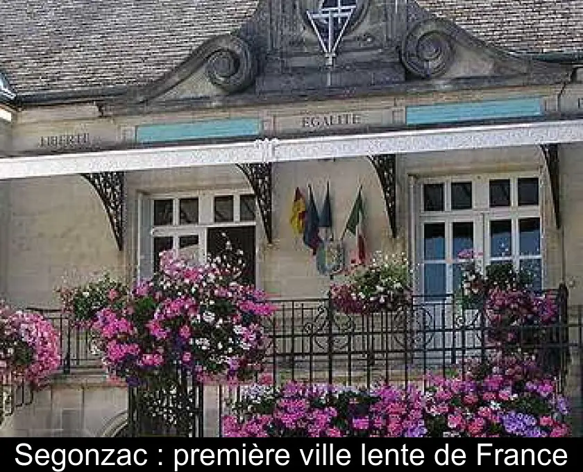 Segonzac : première ville lente de France