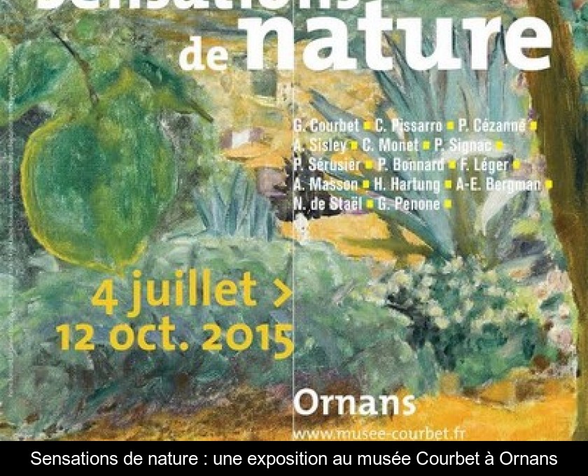 Sensations de nature : une exposition au musée Courbet à Ornans