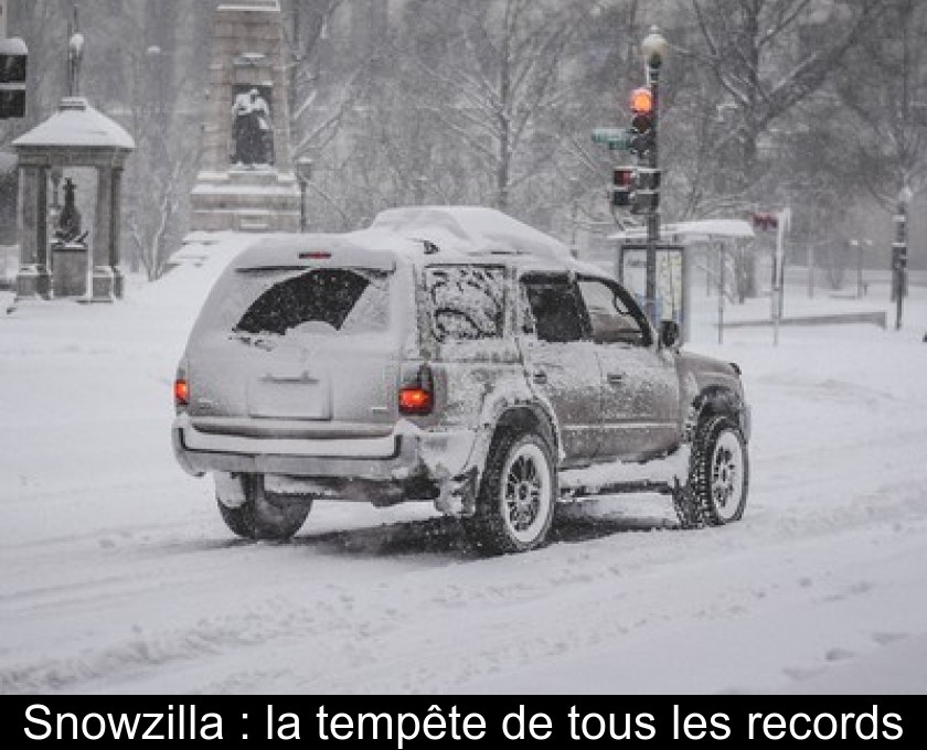 Snowzilla : la tempête de tous les records Snowzilla : la tempête de tous les records