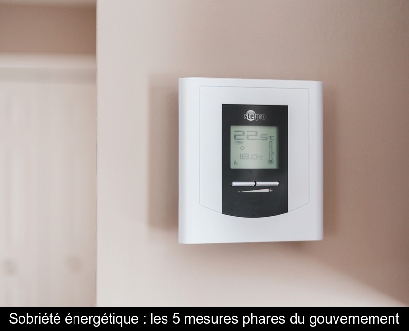 Sobriété énergétique : les 5 mesures phares du gouvernement Sobriété énergétique : les 5 mesures phares du gouvernement