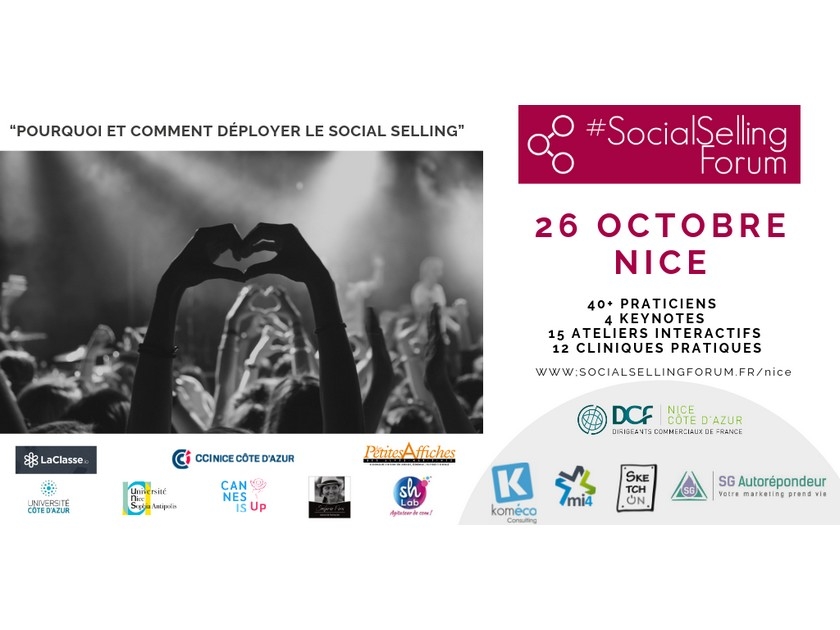 #SocialSellingForum : le rendez-vous du social selling à Nice #SocialSellingForum : le rendez-vous du social selling à Nice