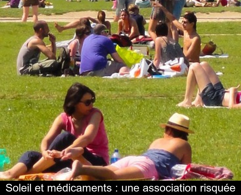 Soleil et médicaments : une association risquée Soleil et médicaments : une association risquée