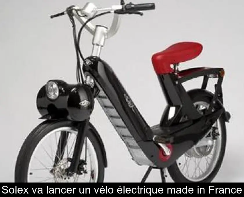 Solex va lancer un vélo électrique made in France