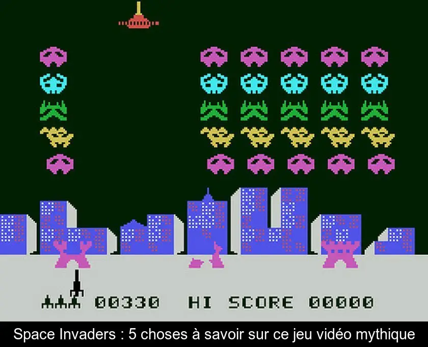 Space Invaders : 5 choses à savoir sur ce jeu vidéo mythique