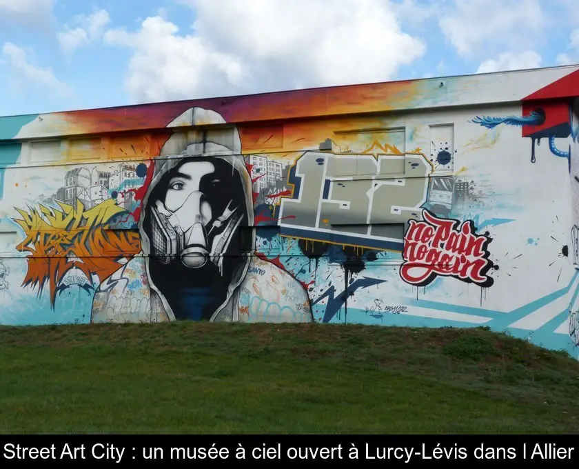 Street Art City : un musée à ciel ouvert à Lurcy-Lévis dans l'Allier