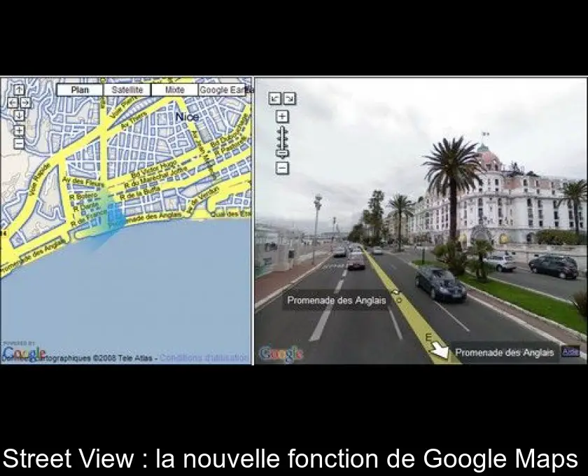 Street View : la nouvelle fonction de Google Maps 