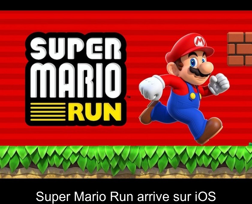 Super Mario Run arrive sur iOS Super Mario Run arrive sur iOS