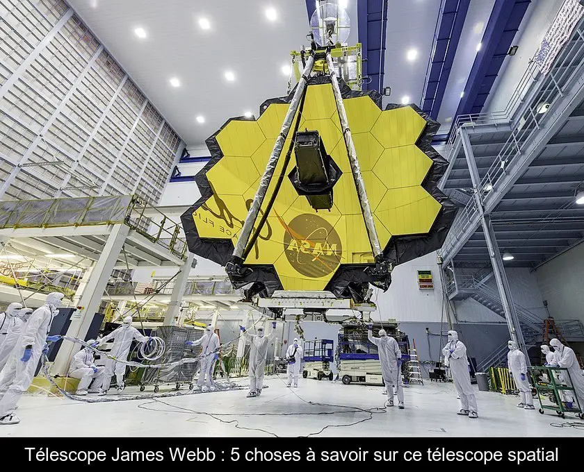 Télescope James Webb : 5 choses à savoir sur ce télescope spatial