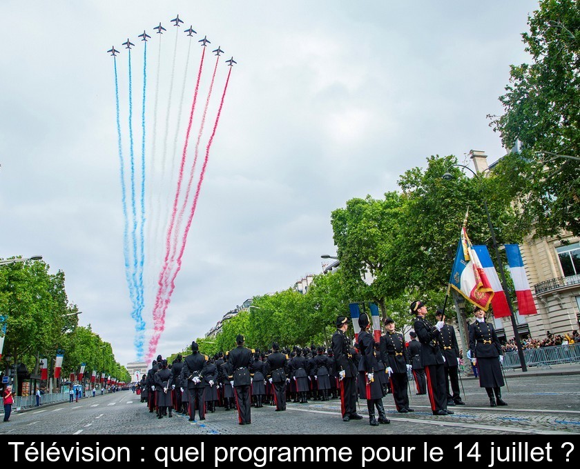 Télévision : quel programme pour le 14 juillet ?