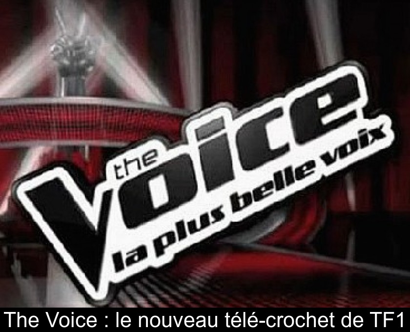 The Voice : le nouveau télé-crochet de TF1 The Voice : le nouveau télé-crochet de TF1
