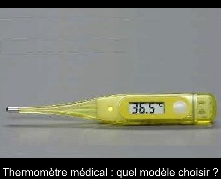 Thermomètre médical électronique