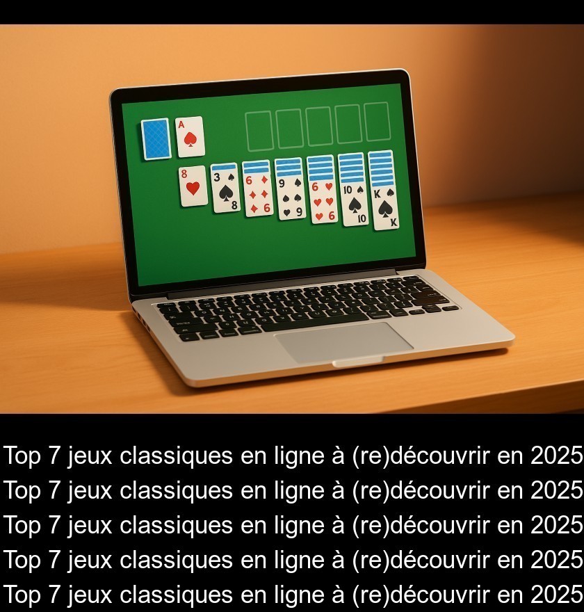 Top 7 jeux classiques en ligne à (re)découvrir en 2025 Top 7 jeux classiques en ligne à (re)découvrir en 2025