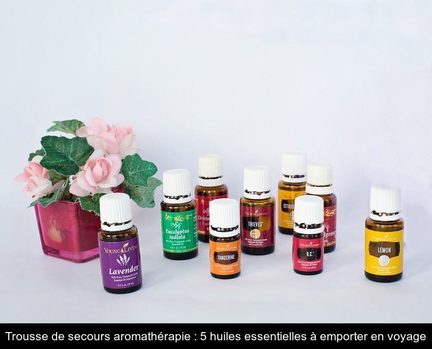 Trousse de secours aromathérapie : 5 huiles essentielles à emporter en voyage Trousse de secours aromathérapie : 5 huiles essentielles à emporter en voyage