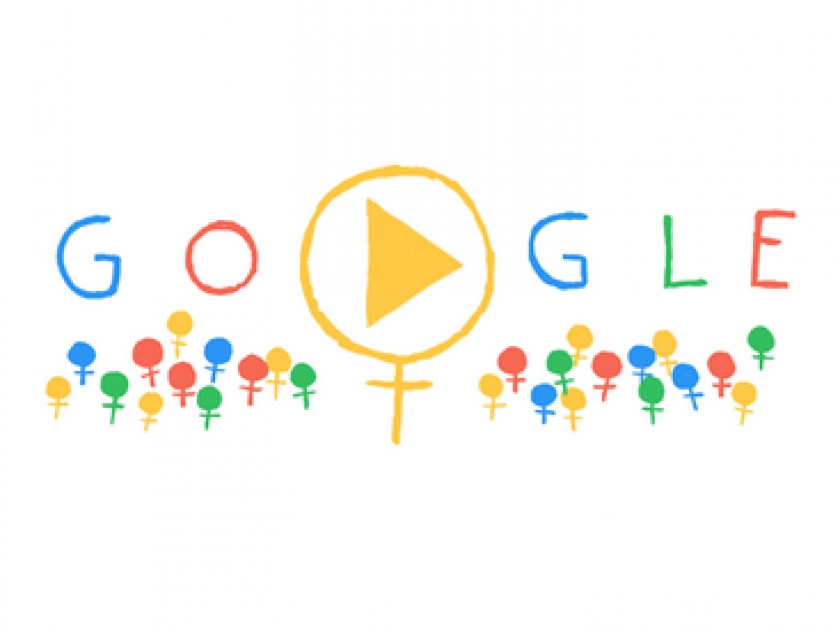 Un Doodle pour la Journée de la femme 2014 Un Doodle pour la Journée de la femme 2014