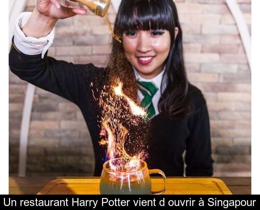 Un restaurant Harry Potter vient d'ouvrir à Singapour