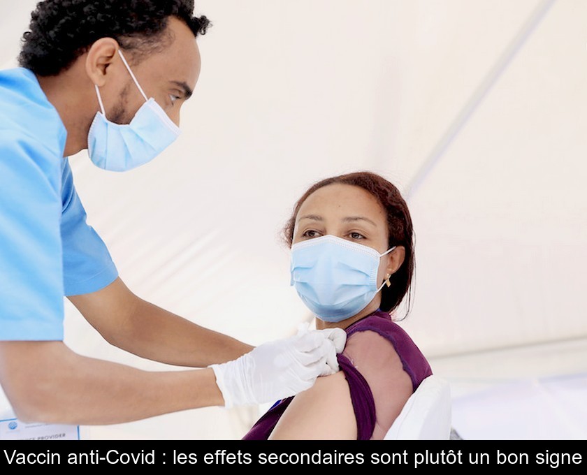 Vaccin anti-Covid : les effets secondaires sont plutôt un bon signe