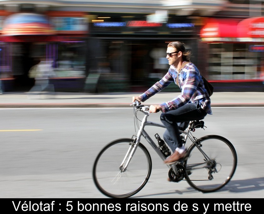 Vélotaf : 5 bonnes raisons de s'y mettre Vélotaf : 5 bonnes raisons de s'y mettre
