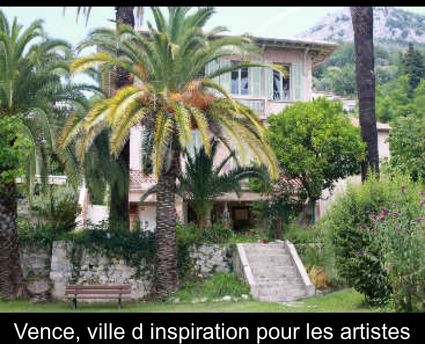 Vence, ville d'inspiration pour les artistes