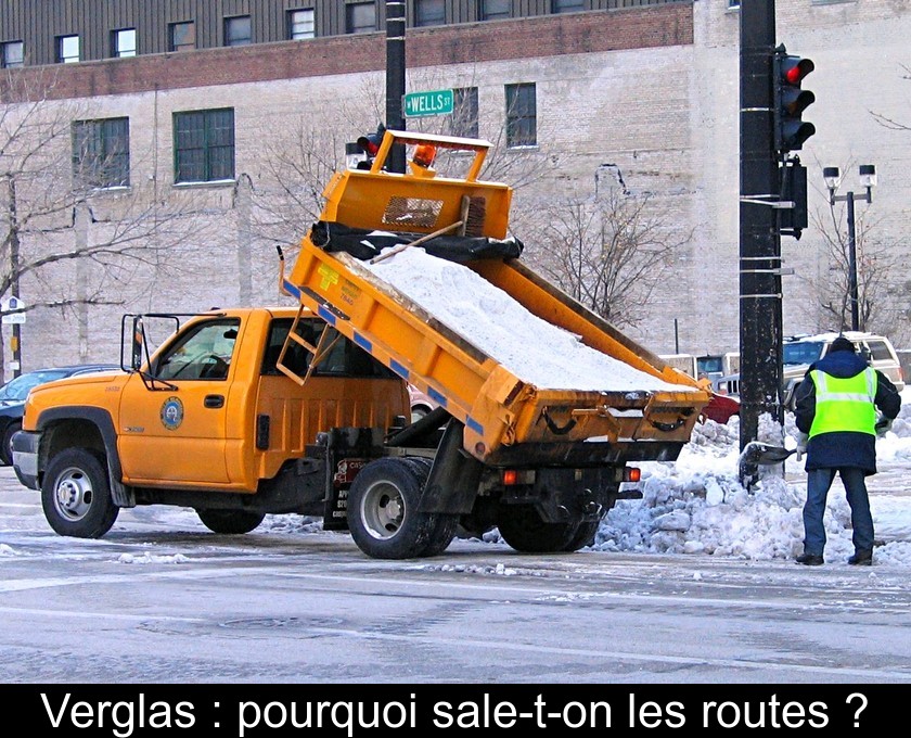 Peut-on épandre du sel sur le verglas ?