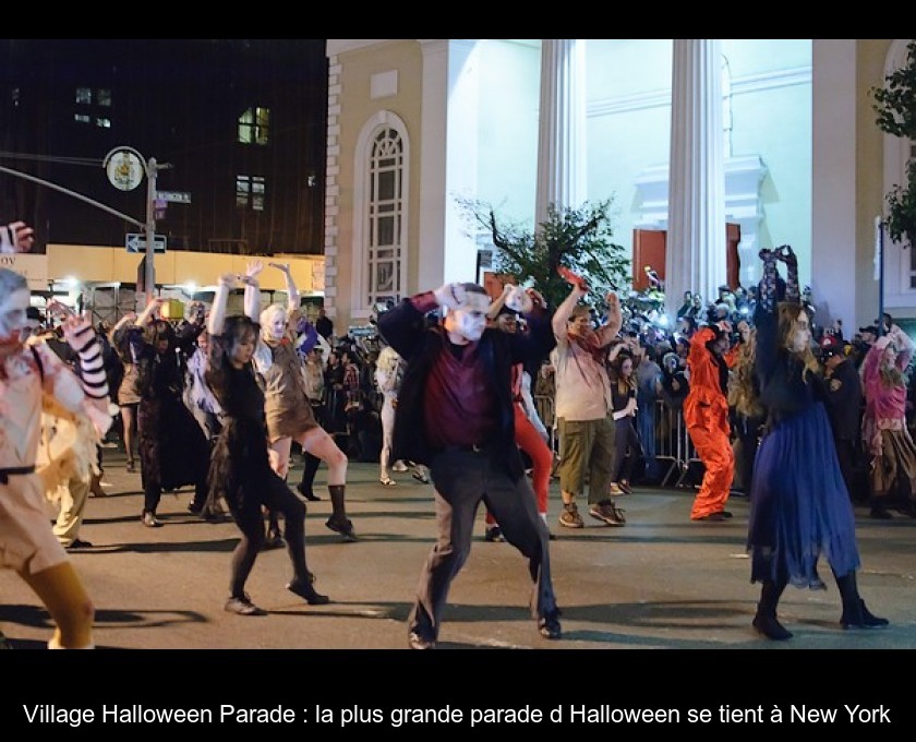 Village Halloween Parade : la plus grande parade d'Halloween se tient à New York Village Halloween Parade : la plus grande parade d'Halloween se tient à New York