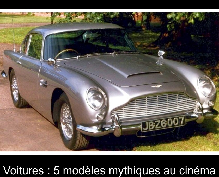 Voitures : 5 modèles mythiques au cinéma Voitures : 5 modèles mythiques au cinéma