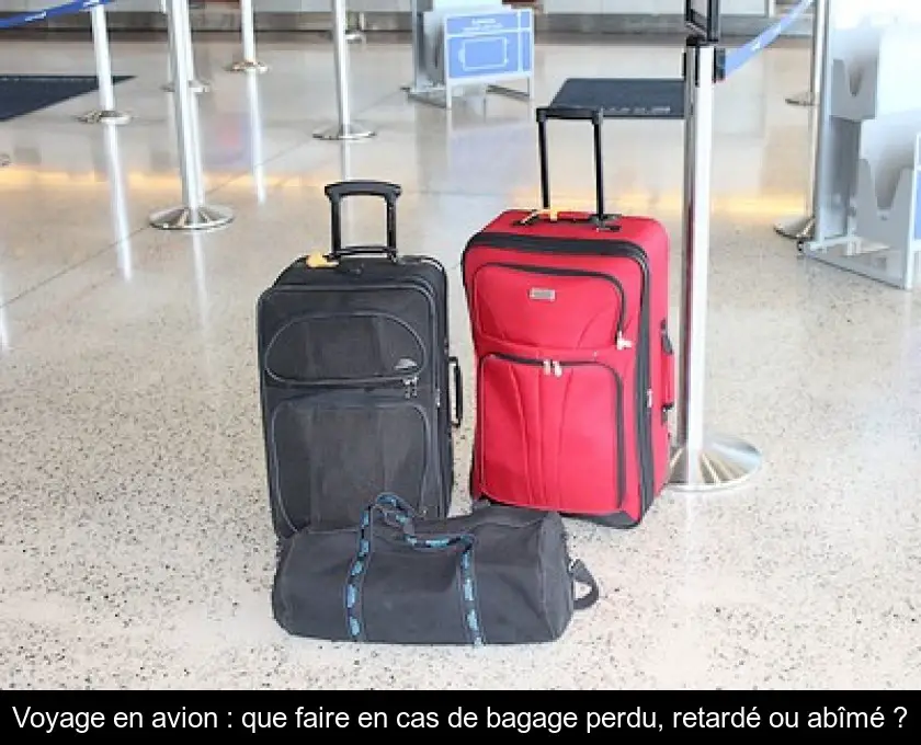 Voyage en avion : que faire en cas de bagage perdu, retardé ou abîmé ?