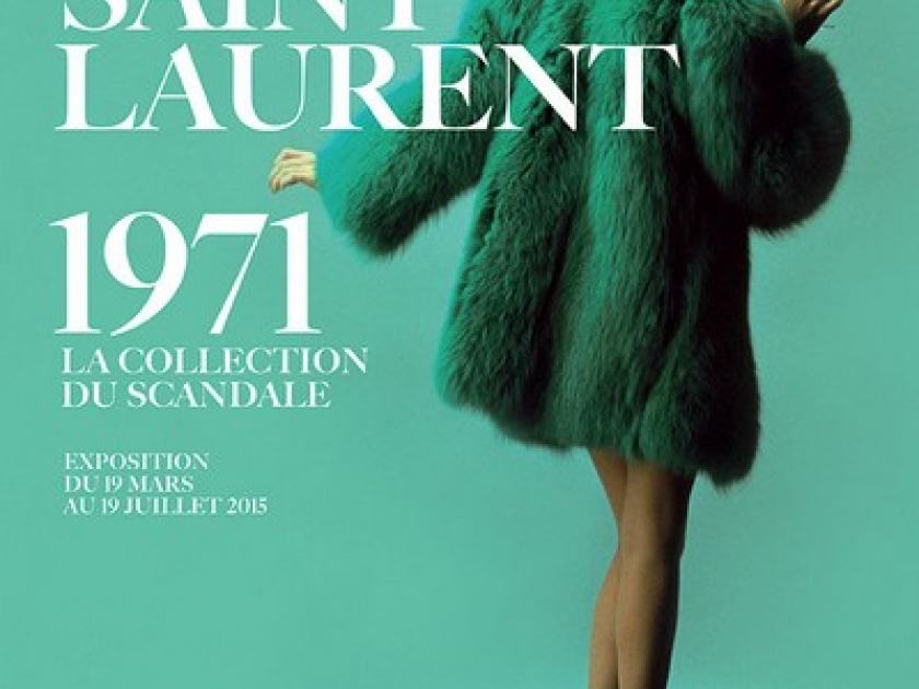 Yves Saint Laurent 1971 : une exposition délicieusement rétro à Paris Yves Saint Laurent 1971 : une exposition délicieusement rétro à Paris