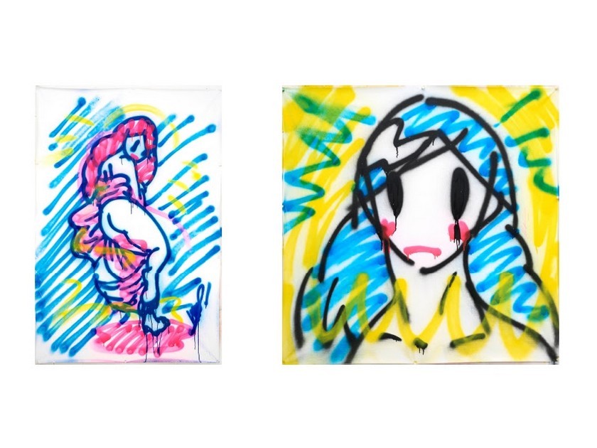 Peintures à la bombe de l’artiste Takeru Amano