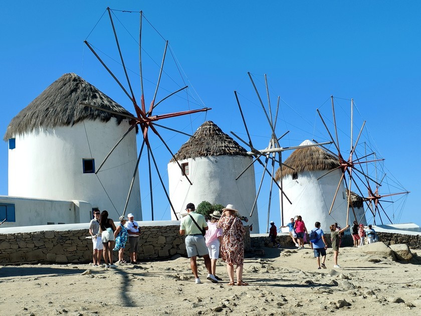 les moulins à vent de Mykonos