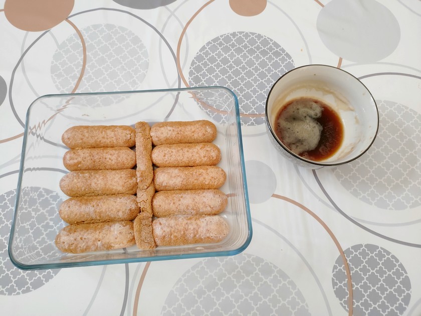 biscuits imbibés de café