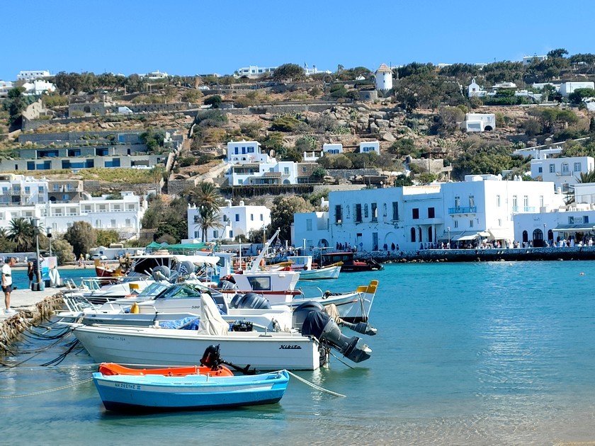 le port de Mykonos