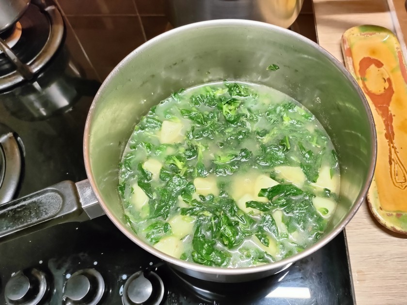 Le velouté mâche épinard : une recette facile