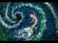 Benjamin Von Wong met en scène des sirènes pour sauver les océans