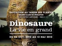 Dinosaure la vie en grand : les dinosaures s'installent au Jardin des plantes