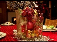 Faire un centre de table pour Noël
