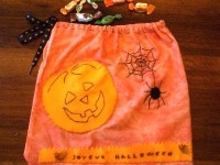 Faire un sac à bonbons pour Halloween