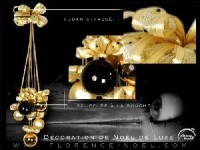 Florence Noel, des décorations de Noël haute couture